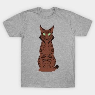 Minimalist Iberian Lynx T-Shirt